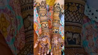 bridalmehndi bridal mehnditutotrial viralvoice viralmehndi youtubeshort hennatradionalmehndi [upl. by Heidie]