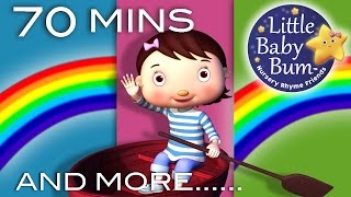 Row Row Row Your Boat  And More Nursery Rhymes  70 Minutes Compilation from LittleBabyBum [upl. by Finstad1]