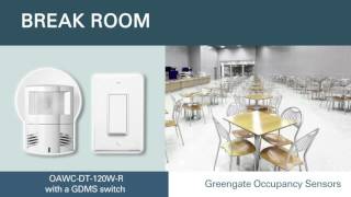 Greengate Controls Occupancy Sensor Selection [upl. by Hermes]