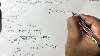 Solved Problem Based on Rectangular Waveguide Part5  Waveguide  R K Classes  Lec29 [upl. by Eitnom924]