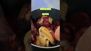 RECETTE Filet de pintade sauce au vin rouge [upl. by Tteltrab]