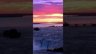 I’ve Never Seen Sunset So Beautiful At Niagara Falls USA [upl. by Mihar]