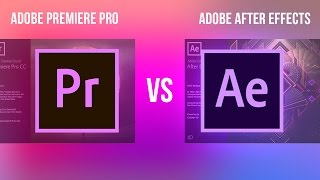 Adobe Premiere Pro VS After Effects CC Whats the difference amp How to Work Dynamically between them [upl. by Ladnar]