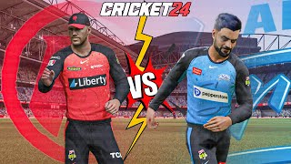 Eliminator Ka Pressure 🤐  Melbourne Renegades vs Adelaide Strikers  BBL Season 2  Cricket 24 11 [upl. by Lady]