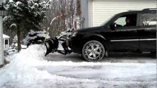 Demonstration Video  DIY Snow Plow The HomePlow™ by Meyer® [upl. by Esirehs755]