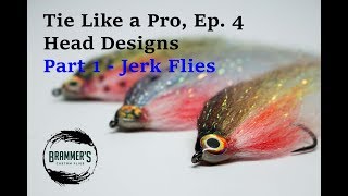 Tie Like a Pro Ep 4 Head Designs Part 1  Jerk Flies [upl. by Lubin]