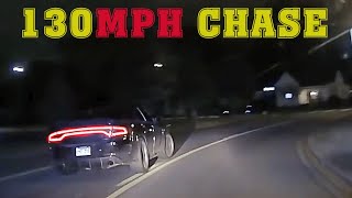 Dodge Charger Hellcat try Outrun from Arkansas Police  130 MPH amp Car Thieves Chase [upl. by Bohlin458]