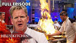 Hells Kitchen Season 14  Ep 13  Black Jackets Clash  Full Episode [upl. by Harmony]