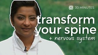 Heal Your Nervous System Kundalini Yoga for Spinal Health [upl. by Nahtanoy]