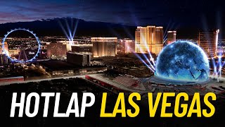 Een rondje over het F1circuit van Las Vegas Van Strip tot Sphere [upl. by Derek999]