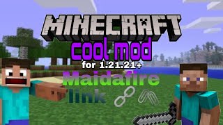 Minecraft top3 cools mod to maidafire download link 🔗🖇️ [upl. by Ritch]