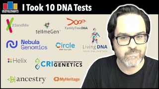 I Took 10 DNA Tests and Compared Them  Which One Should You Take [upl. by Cornelia]