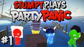 Party Panic  1  The Goober Brothers 4 Player Gameplay [upl. by Trojan]