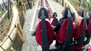 Gold Rush EERSTE RIT ONRIDE  Attractiepark Slagharen [upl. by Arella]