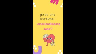 ¿Eres una persona emocionalmente sana [upl. by Ula]