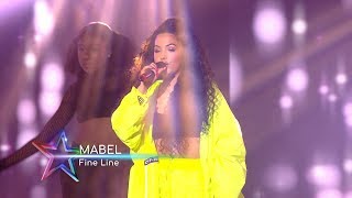 Mabel  Fine Line Live at The Global Awards 2019 [upl. by Ingar]