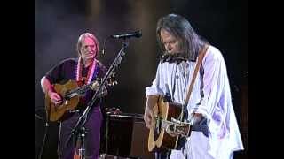 Neil Young amp Willie Nelson  Heart of Gold Live at Farm Aid 1995 [upl. by Neelyt]