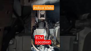 Tata Indica vista ECM location Indica Vista me ECM kaha laga hota hai  ECU [upl. by Eckblad]