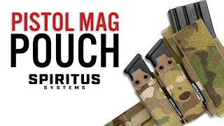 Spiritus Systems Elastic Pistol Magazine Pouch [upl. by Henriette]