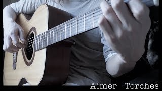 Aimer 『Torches』  Vinland Saga ヴィンランドサガ ED  FingerStyle Guitar Cover Kazuki Tsurube TABs [upl. by Terrena]