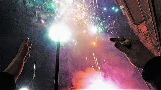 Capodanno 2018 Napoli  Fuorigrotta [upl. by Iuqcaj]