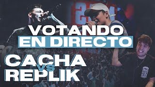 ¿MERECÍA MÁS CACHA VOTANDO EN DIRECTO CACHA VS REPLIK FMS ARGENTINA J01 BY KAPO 013 EPICARDO [upl. by Ronaele]