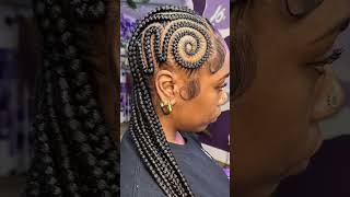 Kèk idée ti kouri ou ka fè nan tèt oucornrowhairstyle cornrows cornrowbraids [upl. by Aisyla]