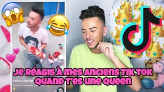 JE RÉAGIS À MES ANCIENS TIK TOK QUAND T’ES UNE QUEEN [upl. by Chang687]