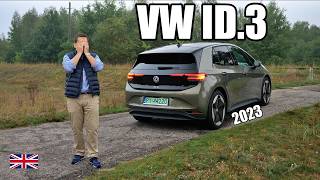 Volkswagen ID 3 Pro S 2023 facelift  Any Improvements ENG  Test Drive and Review [upl. by Iila757]