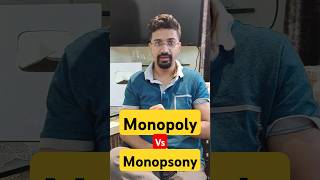 Monopoly vs Monopsony shortsviral economics economy [upl. by Calendre]