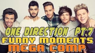 One Direction 1D Funny Moments Crack Humor MEGA COMP Pt7 [upl. by Enileqcaj]