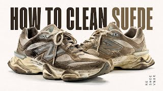 How to Clean Dirty Suede Shoes [upl. by Ardnoek]