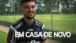 PALMEIRAS NA TV Victor Luis e Thiago Martins comemoram retorno [upl. by Tibbs]