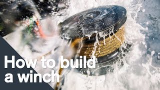 How to build a Harken winch  Volvo Ocean Race [upl. by Sonya]