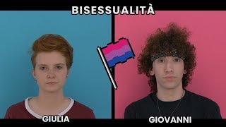 BISESSUALITÃ€ MASCHILE VS FEMMINILE  Intervista doppia  Pridemonth [upl. by Franni311]