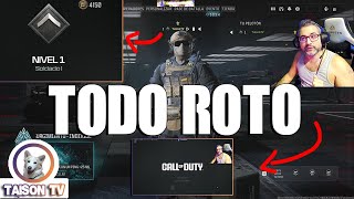 🚨ACTIVISION HA CAIDO🚨  TODO EL JUEGO ROTO  🚨NO HAY SBMM 🚨todos NIVEL 1 No Hay Loadouts ni NADA [upl. by Assilym]