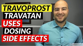 Travoprost Travatan  Uses Dosing Side Effects  Pharmacist Review [upl. by Omsoc]