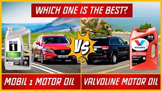 Valvoline vs Mobil 1 Motor Oil  Which is the Best Motor Oil [upl. by Edmead]