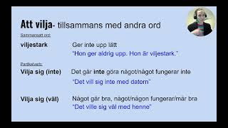 Att vilja  tillsammans med andra ord [upl. by Ydoow857]