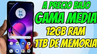 A PRECIO BAJO este GAMA MEDIA con MUCHA BATERIA 12GB de RAM 1 TB de memoria y CARGA RAPIDA [upl. by Kylah607]