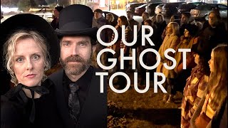 WE LEAD A GHOST TOUR IN OUR TINY TOWN [upl. by Korns]