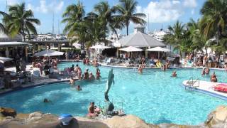 Pool Blast at Dantes Swimming Pool Bar Key West [upl. by Tav861]