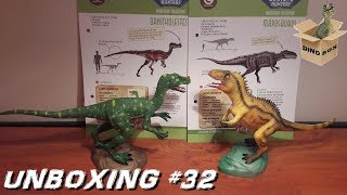 Ouverture de Figurines de Dinosaures 32 Ornitholestes et Mapusaurus de Geoworld [upl. by Sorvats]