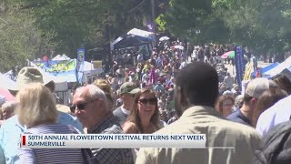 Flowertown Festival returns to Summerville next week [upl. by Giwdul]