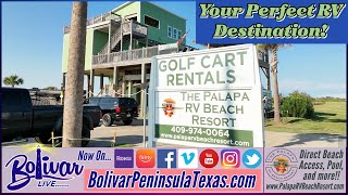 Palapa RV Beach Resort Your Perfect RV Destination On The Upper Texas Coast [upl. by Ytte]