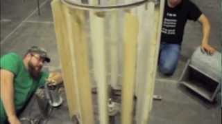 Vertical Axis Wind Turbine Project 2012 Fall [upl. by Ailedua]