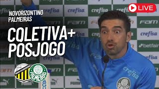 COLETIVA ABEL FERREIRA  PÓSJOGO NOVORIZONTINO 1X1 PALMEIRAS [upl. by Sira]