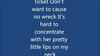 Easton Corbin All Over the Road lyrics [upl. by Calvina]