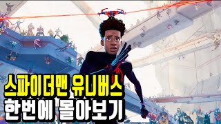 실사화 스파이더맨을 뛰어넘었다는 평가를 받은 레전드 애니메이션 스파이더맨 유니버스 시리즈 한번에 몰아보기 [upl. by Naasar]