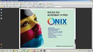 aula 1 aprendendo a utilizar barras de ferramentas do acrobat 9 pro [upl. by Asirb]